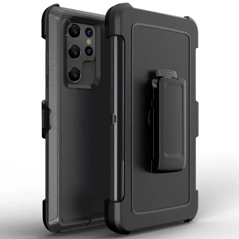 Rating protection with phone case and clip